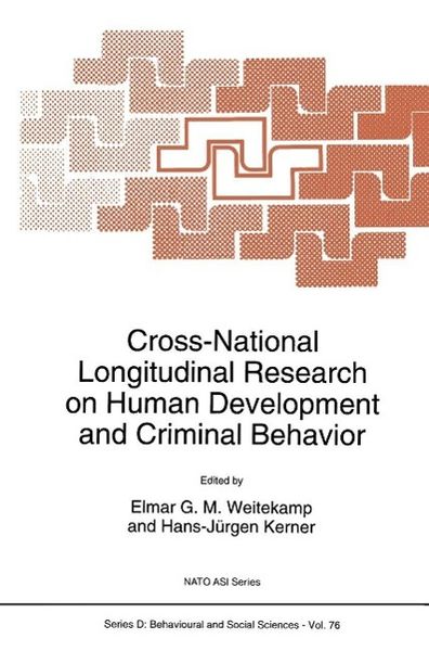 Produktbild: Cross-National Longitudinal Research on Human Development and Criminal Behavior