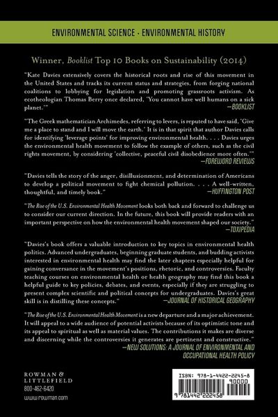 Produktbild: Rise of the U.S. Environmental Health Movement