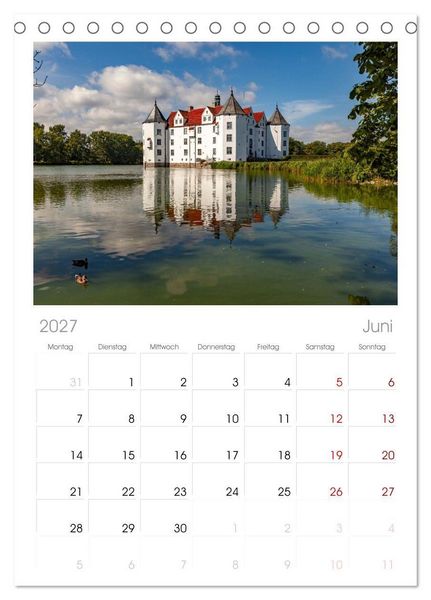 Produktbild: Tischplaner 2027 - Deutschlands sch&ouml;nste Altst&auml;dte - Schleswig-Holstein (A5 Tischkalender zum Aufstellen) CALVENDO