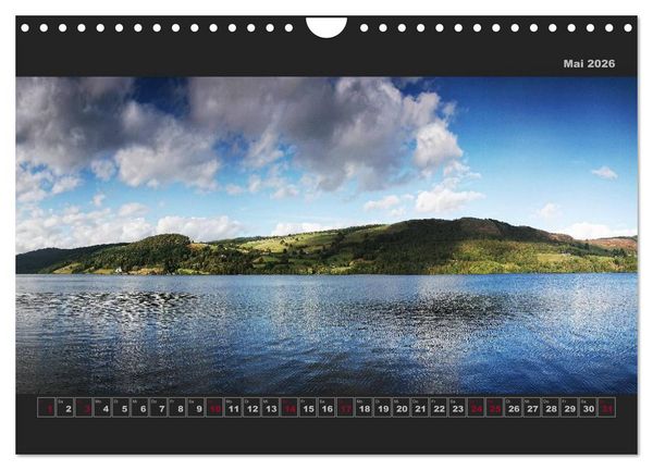 Produktbild: Schottland Panoramen (Wandkalender 2026 DIN A4 quer), CALVENDO Monatskalender