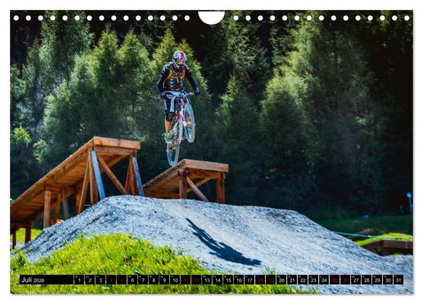 Produktbild: Downhill Action (Wandkalender 2026 DIN A4 quer), CALVENDO Monatskalender