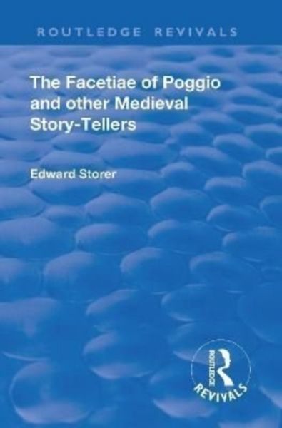 Produktbild: Bracciolini, P: Revival: The Facetiae of Poggio and Other Me