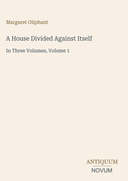 Produktbild: A House Divided Against Itself