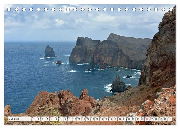 Produktbild: MADEIRA, Trauminsel im Atlantik (Tischkalender 2026 DIN A5 quer), CALVENDO Monatskalender