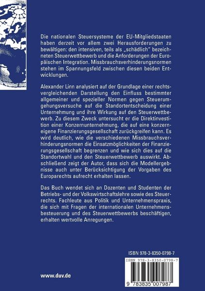 Produktbild: Missbrauchsverhinderungsnormen und Standortwahl