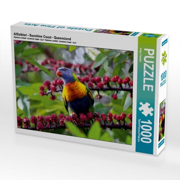 CALVENDO Puzzle Allfarblori - Sunshine Coast - Queensland | 1000 Teile Lege-Größe 64x48cm Foto-Puzzle für glückliche Stunden