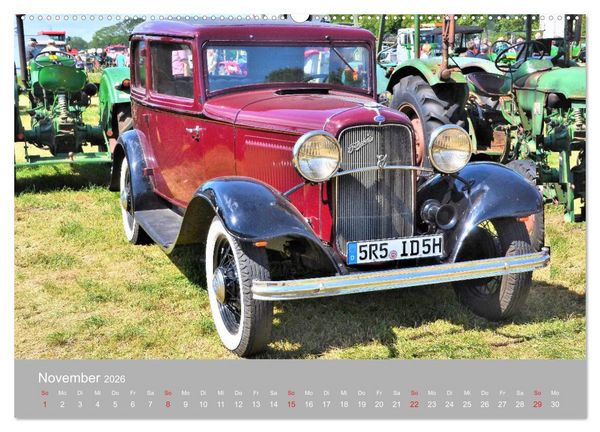 Produktbild: OLDTIMER-Event (Wandkalender 2026 DIN A2 quer), CALVENDO Monatskalender
