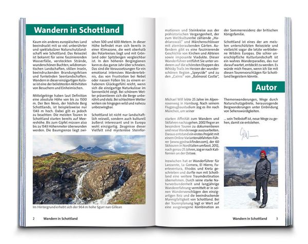 Produktbild: KOMPASS Wanderf&uuml;hrer Schottland, 63 Touren mit Extra-Tourenkarte