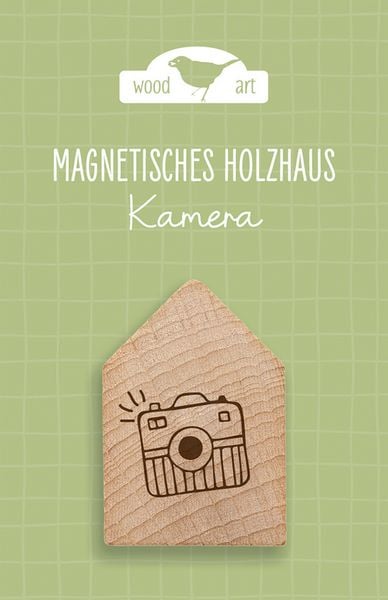 Produktbild: Magnetisches Holzhaus Kamera