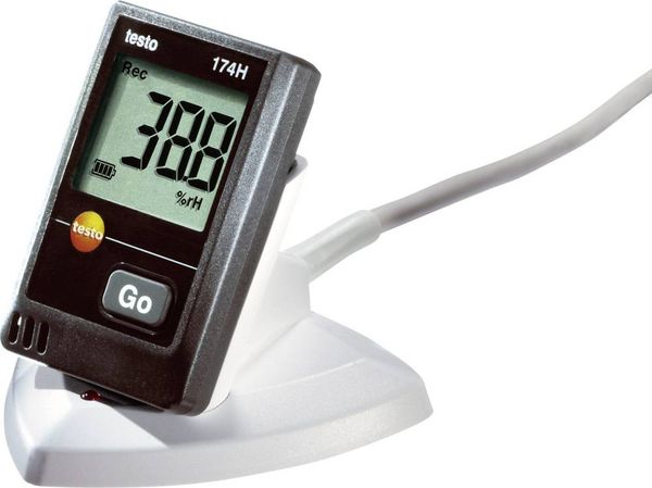 Testo 0572 0566 174H Set Multi-Datenlogger Messgröße Luftfeuchtigkeit, Temperatur -20 bis +70 °C 0 bis 100 % rF