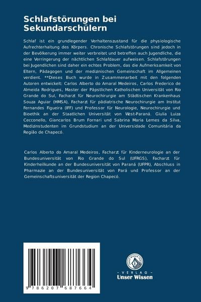 Produktbild: Schlafst&ouml;rungen bei Sekundarsch&uuml;lern