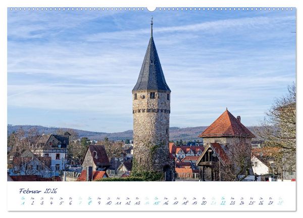 Produktbild: Taunus, deine T&uuml;rme (hochwertiger Premium Wandkalender 2026 DIN A2 quer), Kunstdruck in Hochglanz