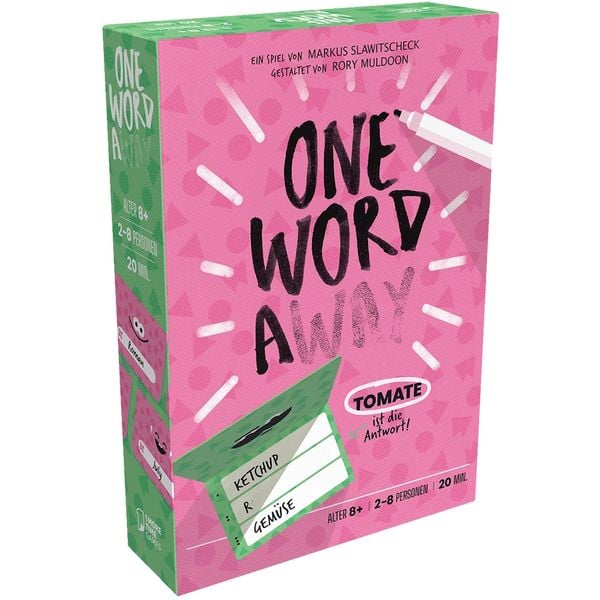 Produktbild: 1 More Time Games - One Word Away, Partyspiel