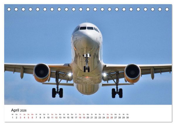 Produktbild: Flugzeuge aller Art (Tischkalender 2026 DIN A5 quer), CALVENDO Monatskalender