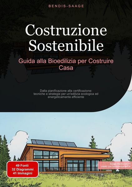 Produktbild: Costruzione Sostenibile: Guida alla Bioedilizia per Costruire Casa