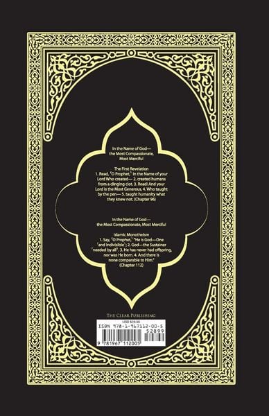 Produktbild: THE CLEAR QURAN- English Only|2 Column Layout|Paperback