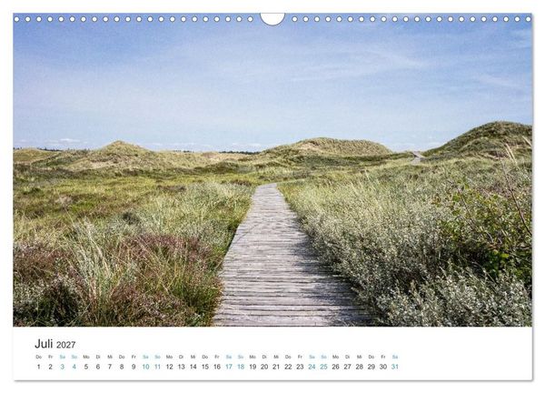 Produktbild: Amrum: Natur und Freiheit (Wandkalender 2027 DIN A3 quer), CALVENDO Monatskalender