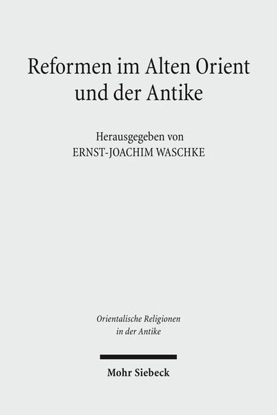 Produktbild: Reformen im Alten Orient und der Antike