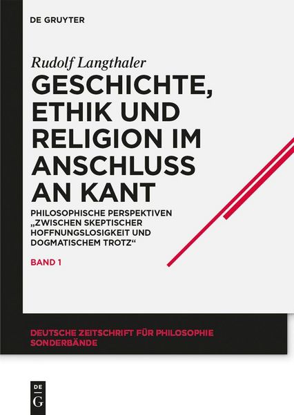 Produktbild: Geschichte, Ethik und Religion im Anschlu&szlig; an Kant