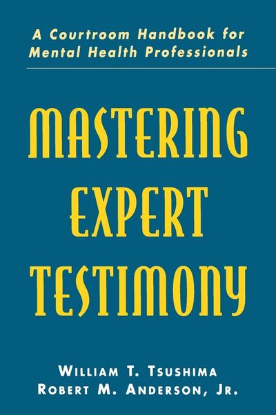 Produktbild: Mastering Expert Testimony