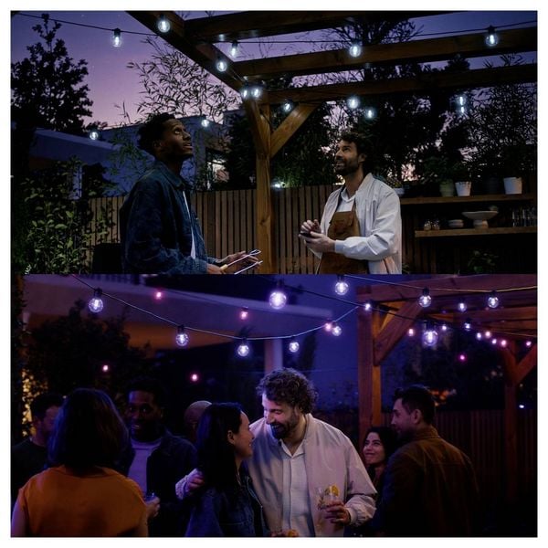 Produktbild: Philips Hue Lichterkette 929004581801 Hue Festavia Globe White and Color Ambiance