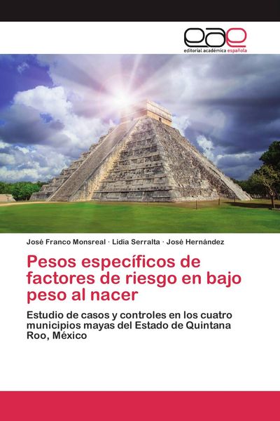 Produktbild: Pesos espec&iacute;ficos de factores de riesgo en bajo peso al nacer