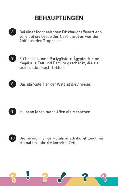 Produktbild: Wahr oder nicht? - Das Quiz-Spiel I ab 10 Jahren