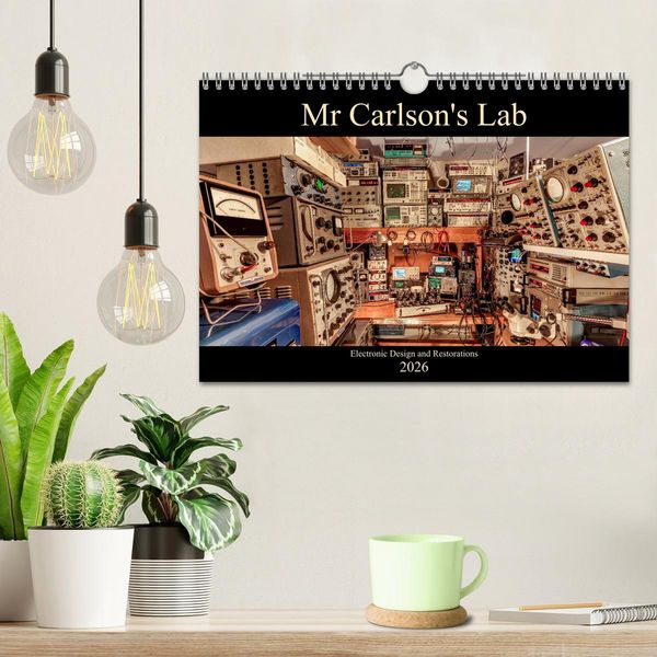 Produktbild: Mr Carlson's Lab Electronic Design and Restorations (Wall Calendar 2026 DIN A4 landscape), CALVENDO 12 Month Wall Calendar
