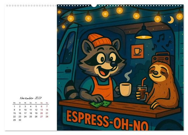 Produktbild: Pfoten, Pelz & Power-Jobs (Wandkalender 2027 DIN A2 quer), CALVENDO Monatskalender
