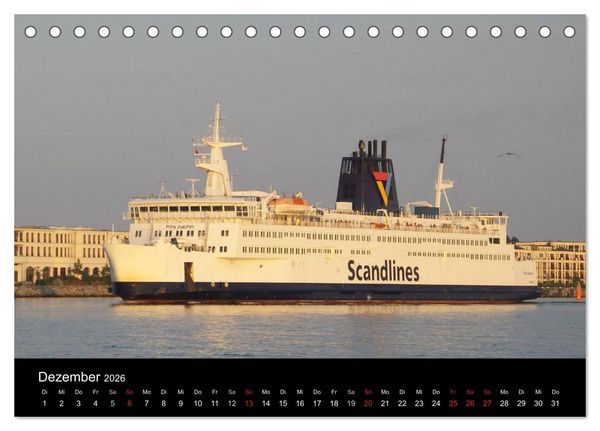 Produktbild: Ostseef&auml;hren (Tischkalender 2026 DIN A5 quer), CALVENDO Monatskalender
