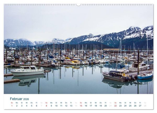 Produktbild: Der Alaska Kalender CH-Version (Wandkalender 2026 DIN A2 quer), CALVENDO Monatskalender