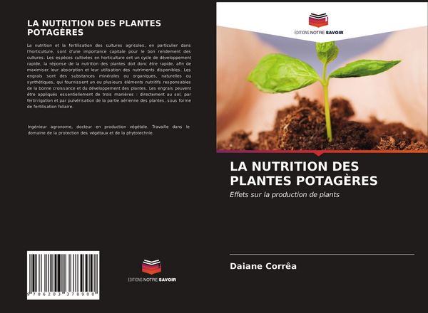 Produktbild: La Nutrition des Plantes Potag&egrave;res
