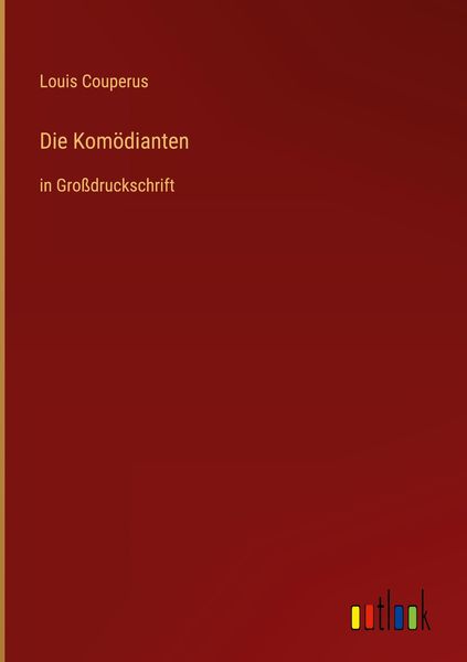 Produktbild: Die Kom&ouml;dianten