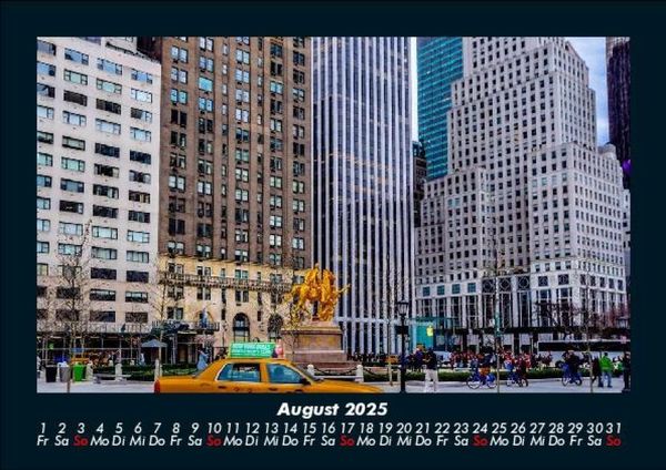 Produktbild: New York 2025 Fotokalender DIN A5