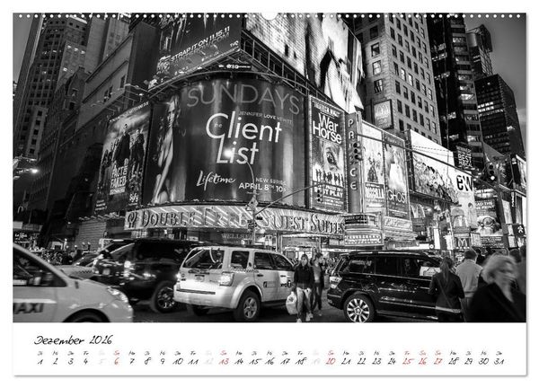 Produktbild: New York &ndash; The Big Apple (hochwertiger Premium Wandkalender 2026 DIN A2 quer), Kunstdruck in Hochglanz