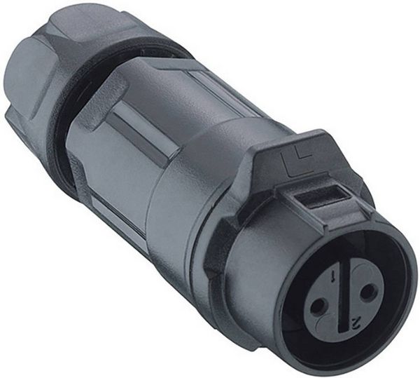 Produktbild: Lutronic 0260 04 Rundsteckverbinder Kupplung, gerade Gesamtpolzahl: 4 1St.