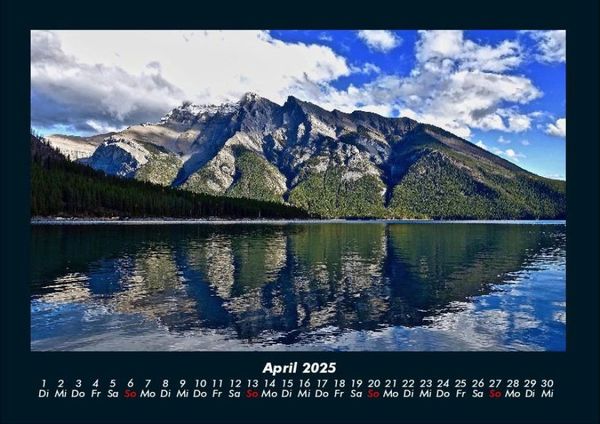 Produktbild: Bergige Welten 2025 Fotokalender DIN A4