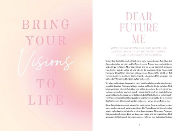 Produktbild: Vision Board: Dear Future Me &ndash; Bring your visions to life