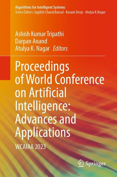 Produktbild: Proceedings of World Conference on Artificial Intelligence: Advances and Applications