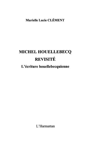 Produktbild: Michel houellebecq revisite