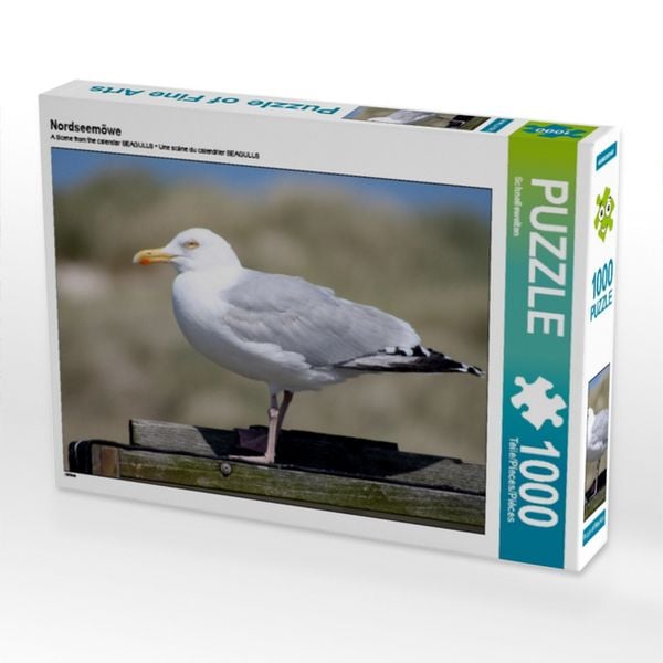 Produktbild: CALVENDO Puzzle Nordseem&ouml;we | 1000 Teile Lege-Gr&ouml;&szlig;e 64x48cm Foto-Puzzle f&uuml;r gl&uuml;ckliche Stunden