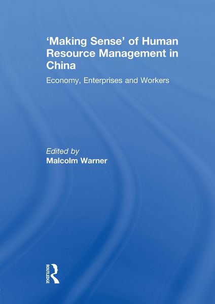 Produktbild: 'Making Sense' of Human Resource Management in China