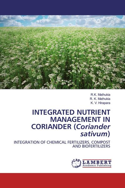 Produktbild: Integrated Nutrient Management in Coriander (coriander Sativum)