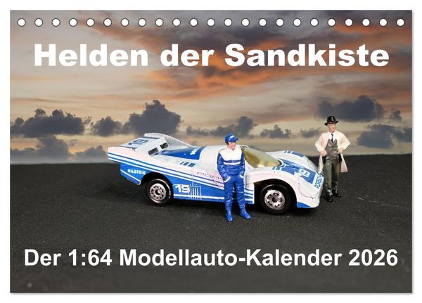 Helden der Sandkiste (Tischkalender 2026 DIN A5 quer), CALVENDO Monatskalender