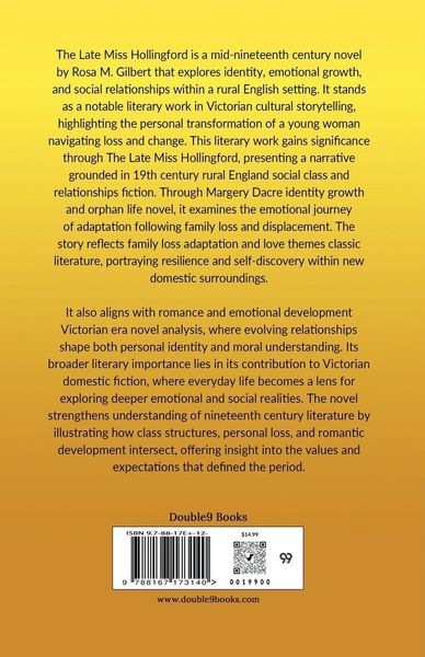 Produktbild: The Late Miss Hollingford