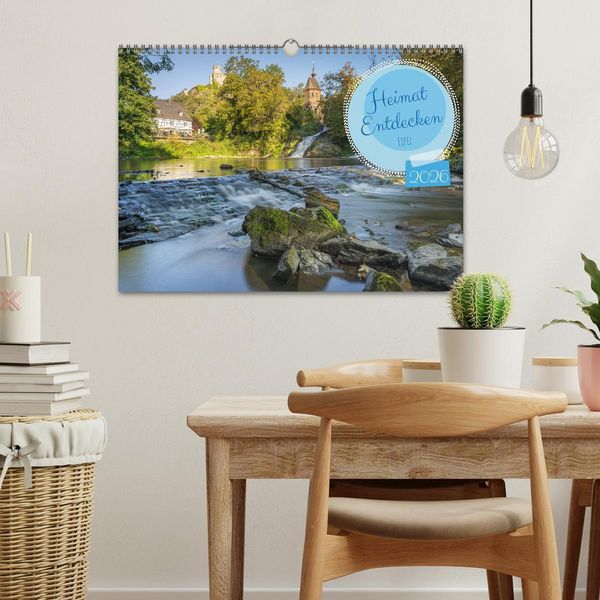 Produktbild: Heimat Entdecken - Eifel (Wandkalender 2026 DIN A3 quer), CALVENDO Monatskalender