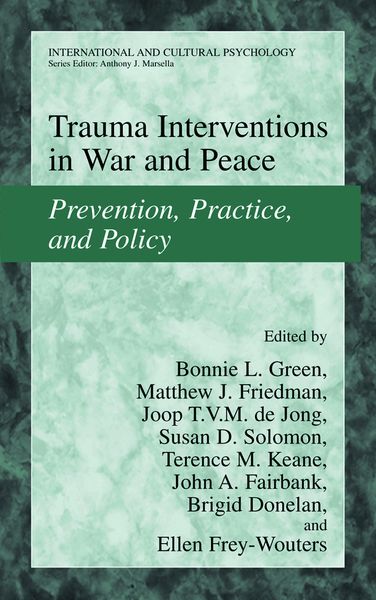 Produktbild: Trauma Interventions in War and Peace