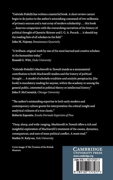 Produktbild: Machiavelli in Tumult