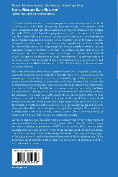 Produktbild: Macro, Micro, and Nano-Biosensors
