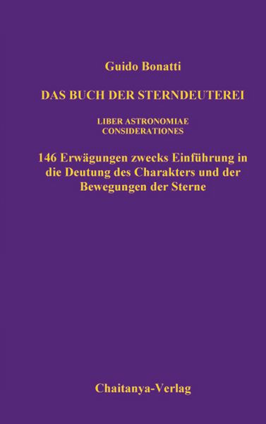Produktbild: Das Buch der Sterndeuterei (Liber Astrologiae)
